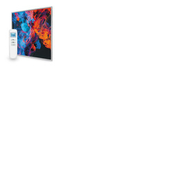 595x595 Dancing Smoke Image Nexus Wi-Fi Infrared Heating Panel 350W - Electric Wall Panel Heater