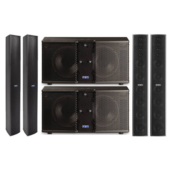 FBT Column Active Line Array System 2200W - Black