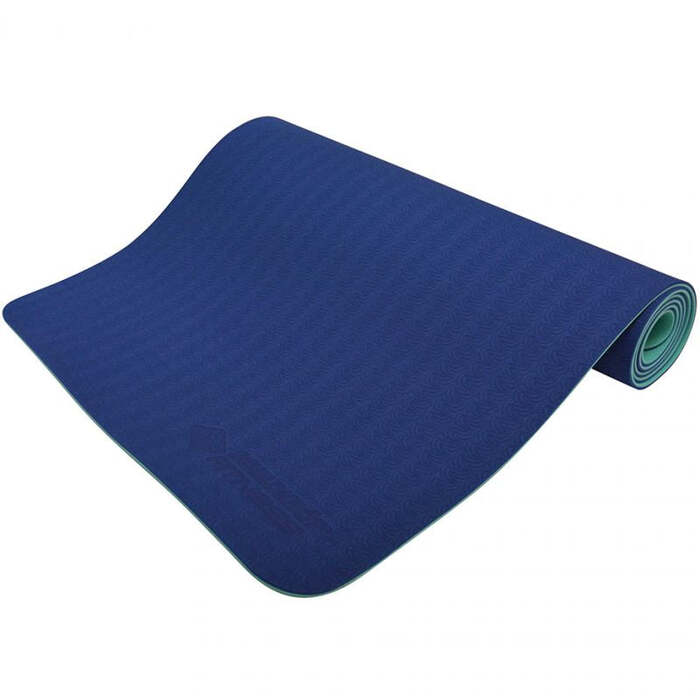 Schildkrot Bicolor Yoga Mat - Navy Blue/Mint
