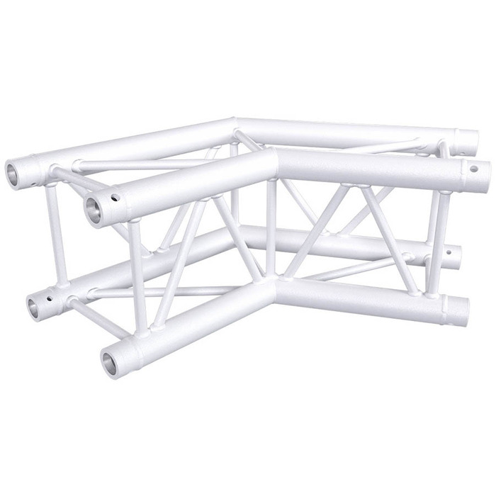 Contestage Quatro290 50mm Truss 2 Way Corner 120 Degrees -ÿWhite