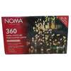 Noma Christmas Warm White LED Star Cluster Lights, 360 Bulbs