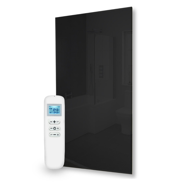 700W Quartz Glass Wi-Fi Infrared Heating Panel (Available In Black or White) - Electric Panel Heater