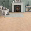 Lusso Carrara Luxe Unfinished Oak Herringbone Engineered Wood Flooring