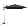 Bracken Outdoors Naples Grey 2. 5m x 2. 5m Square Cantilever Parasol *Damaged Box*