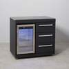 Draco Grills Fusion Outdoor Black Fridge and 3 Drawer Cabinet with Sintered Stone Top 60L, End of January 2026