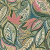 Paisley Leaves Wallpaper Pink World of Wallpaper 50461