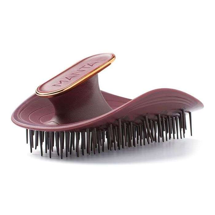 Manta Hair Brush Burgundy