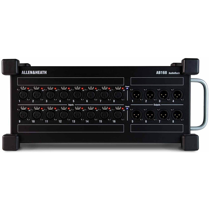 AB168 Digital Stage Snake 16 Inputs 8 Outputs Floor Standing for Allen & Heath QU Mixers
