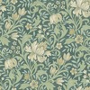 Marian Floral Wallpaper Green World of Wallpaper 204104