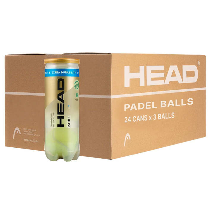 Head Pro S+ Padel Balls - 6 Dozen