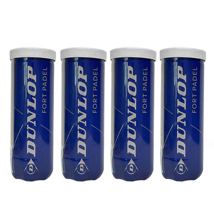 Dunlop Fort Padel Balls - 1 Dozen