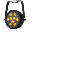 Slim LED Par Can 5 x 10W RGBWA LEDs 25 Degree Beam Angle