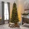 Arundel Pine Pre-Lit Artificial PE Christmas Tree 6. 5FT, 7. 5FT, 6. 5ft (2m)