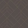 Sander Geometric Brown / Gold Wallpaper Fine Decor FD26549