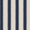 Laura Ashley Denwick Stripe Wallpaper Midnight Seaspray 127404