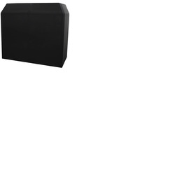 Pro DJ Booth with Black and White Scrims, Carry Bags Foldable Design