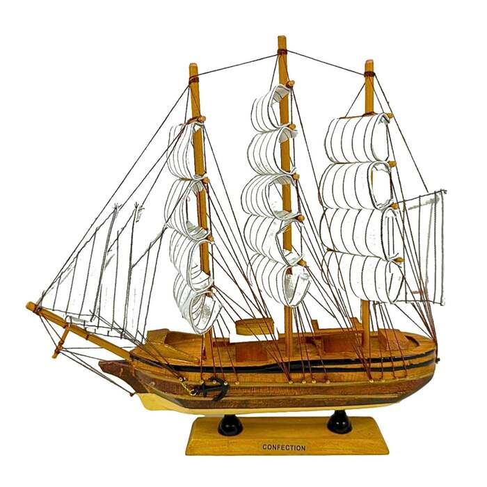 Handmade Confection Ship Model 1k - 32cm x 32cm - Decor Gift
