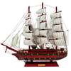 Confection Model Ship 1a With Display Stand Assembled 50cm Handmade