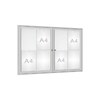 Tradition Double Door Outdoor Noticeboard