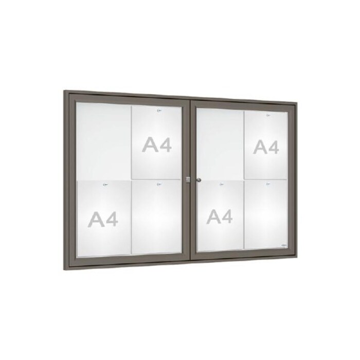 Tradition Double Door Outdoor Noticeboard
