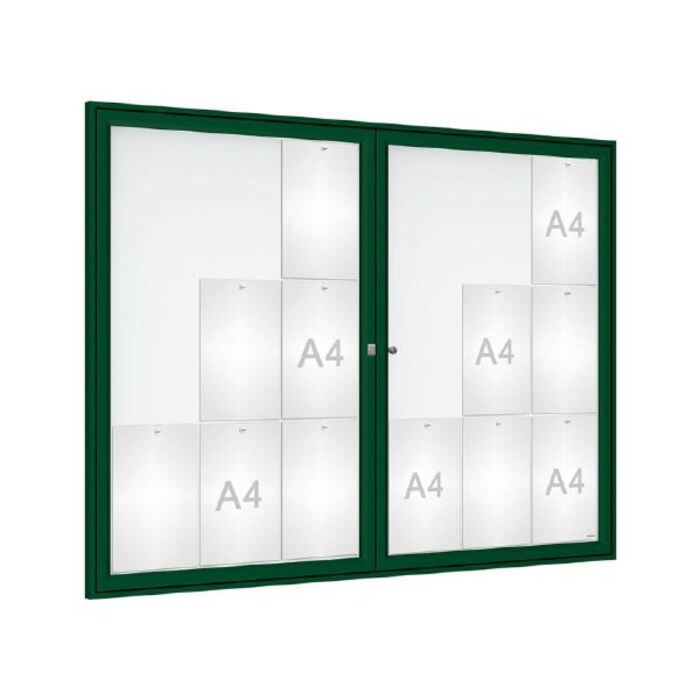 Tradition Double Door Outdoor Noticeboard