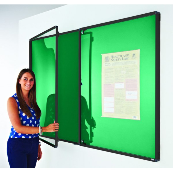 Coloured Frame Tamperproof Noticeboard