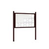 Premium Post Mounted Outdoor Noticeboard