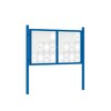 Premium Post Mounted Outdoor Noticeboard
