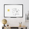 Black Frame Magnetic Writing Board