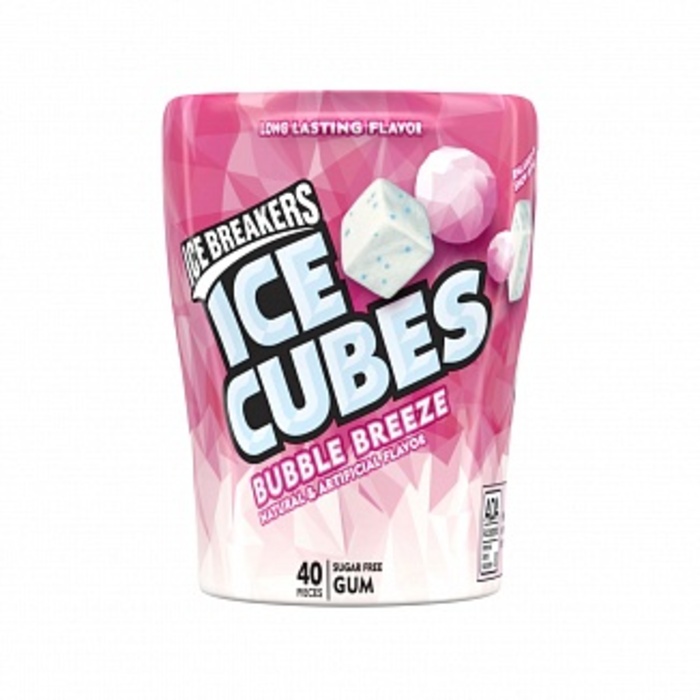 Ice Breakers Gum Ice Cubes Bubble Breeze 92g *USA*