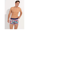 HOM Aqua Flowers Boxer Brief