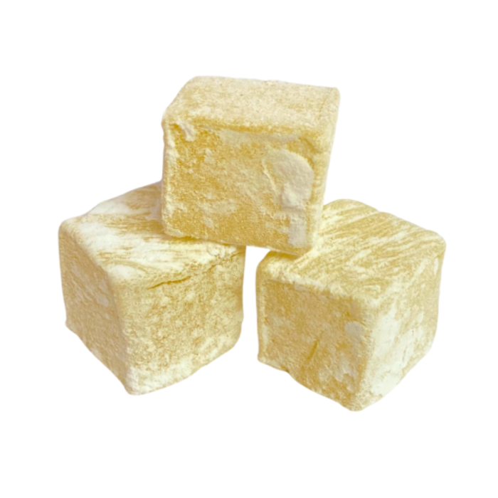 Gourmet Lemon Turkish Delight Cubes 200g