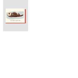 Otterly Love You — Greeting Card