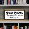 Light Box Quiet Please Sign — Promote Calm & Focus in Any Space