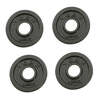 York 4x 1. 25kg Hammertone Cast Iron Olympic Plates