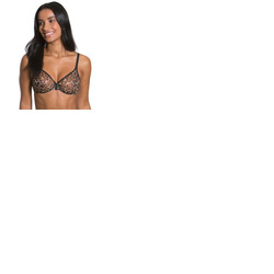 Gossard Glossies Leopard Sheer Bra