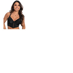 Pour Moi Sydney Double Strap Longline Bikini Top