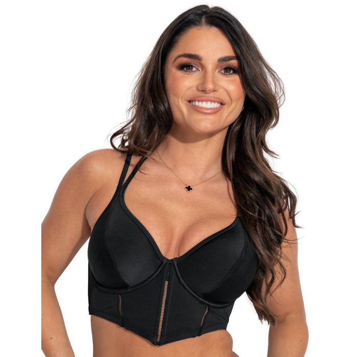 Pour Moi Sydney Double Strap Longline Bikini Top
