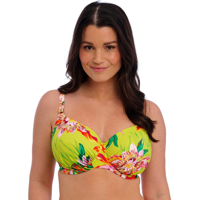 Fantasie Cala Macarella Underwired Gathered Full Cup Bikini Top