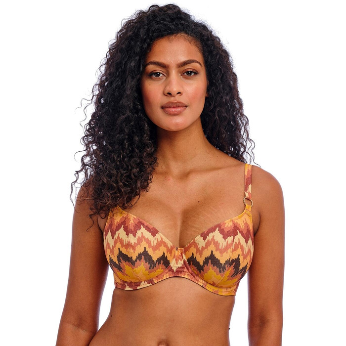 Freya Arizona Wave Plunge Bikini Top - Horizon - 32G