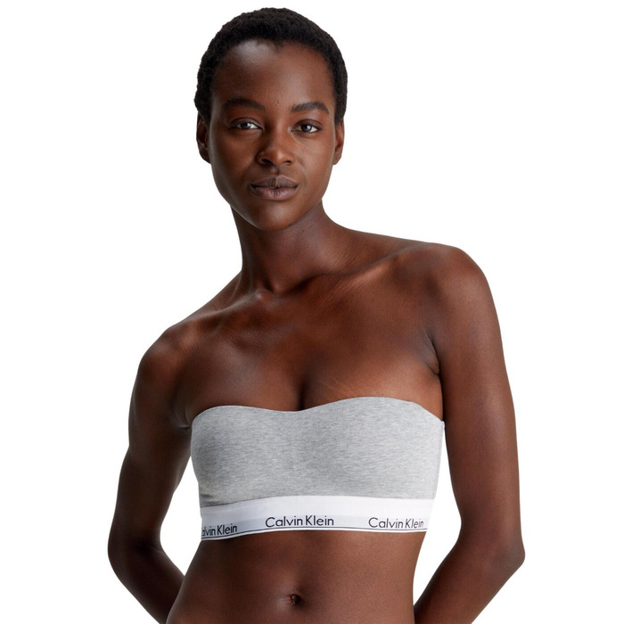 Calvin Klein Modern Cotton Lightly Lined Bandeau Bra