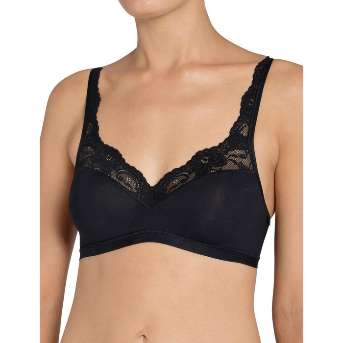 Sloggi Romance Non Wired Bra - Black - 38C