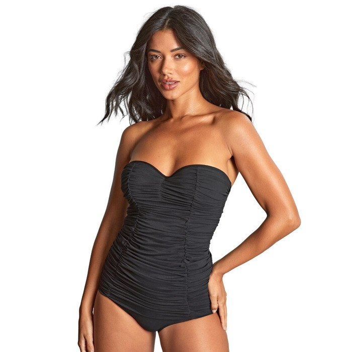 Panache Tulle Marilyn Twist Bandeau Swimsuit