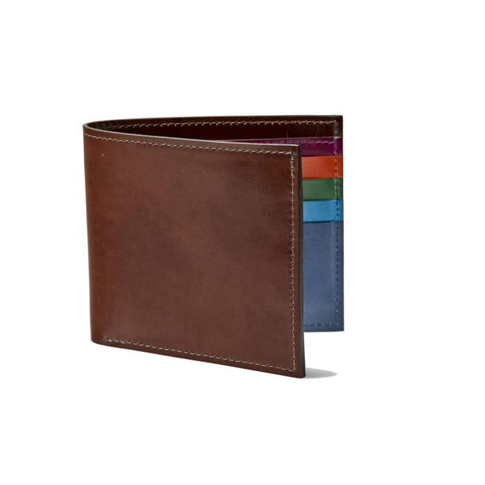 Bifold Wallet Multi Stripe