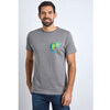 Weird Fish Man's Best Friend Organic Cotton Artist T-Shirt Frost Grey XL