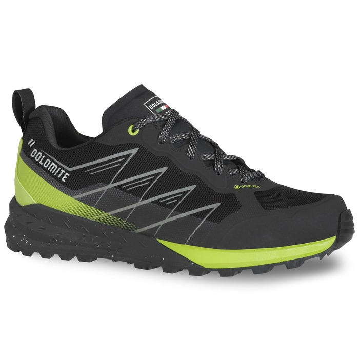 Mens Croda Tech GTX 10 Shoe Black/Lime