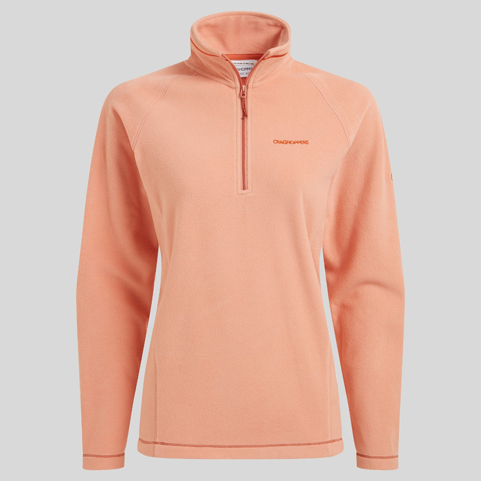 Craghoppers Women's Miska VI Half Zip Fleece Clay 8