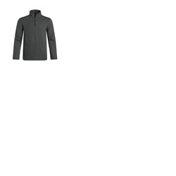 Weird Fish Sterling Eco 1/4 Zip Herringbone Fleece Charcoal S