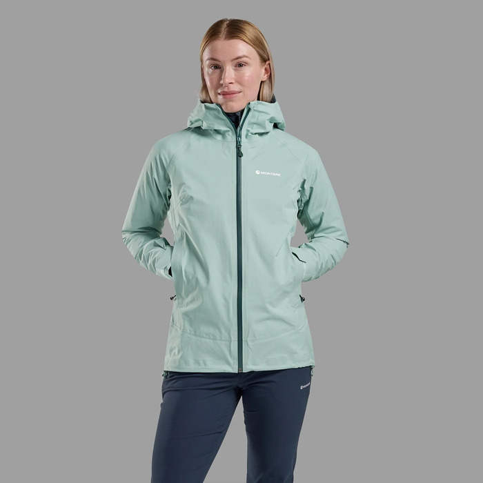 Montane Women's Cetus Waterproof Jacket Sea Mist 14