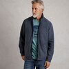 Weird Fish Men's Shires Eco Full Zip Grid Fleece Navy M